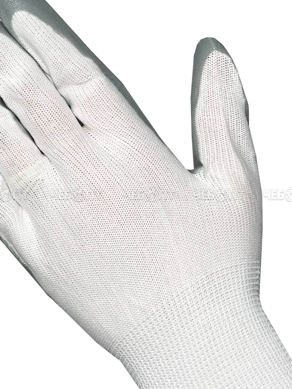Перчатки нейлоновые с нитриловым ОБЛИВОМ (3-х нит.,10 класс) цвет в ассортименте, Арт. 13БС $ [12/600]. ЧЕБОПТ.