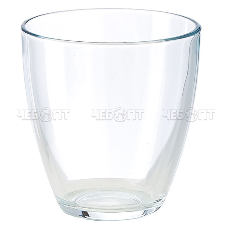 Набор стаканов 285 мл AQUA закаленное стекло 6шт арт. 52645 [8]. ЧЕБОПТ.