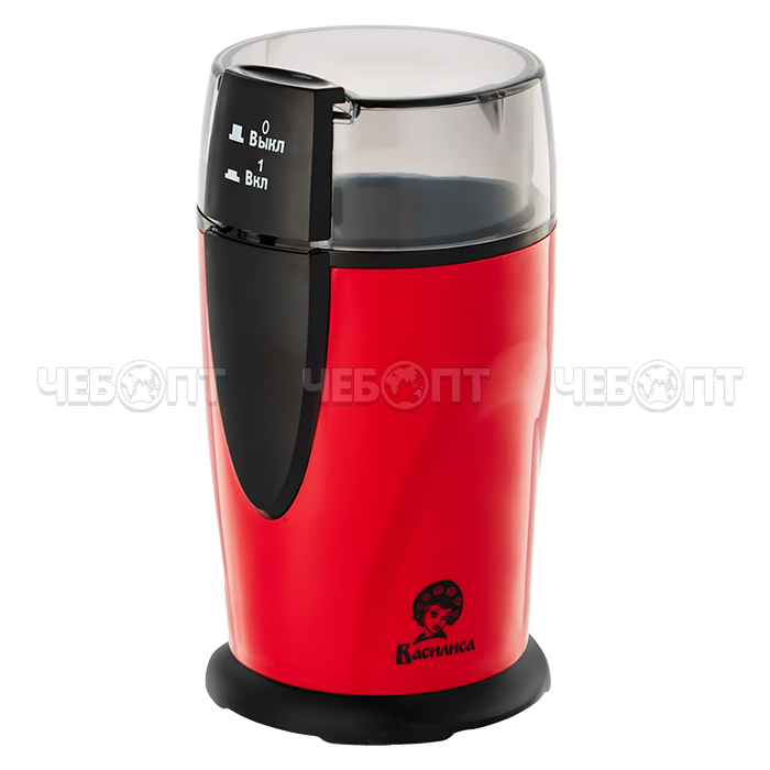 Кофемолка электрическая ВАСИЛИСА ВА-400 вместимость 70 гр, ротационный нож - нерж. сталь мощность 150 Вт [24]. ЧЕБОПТ.