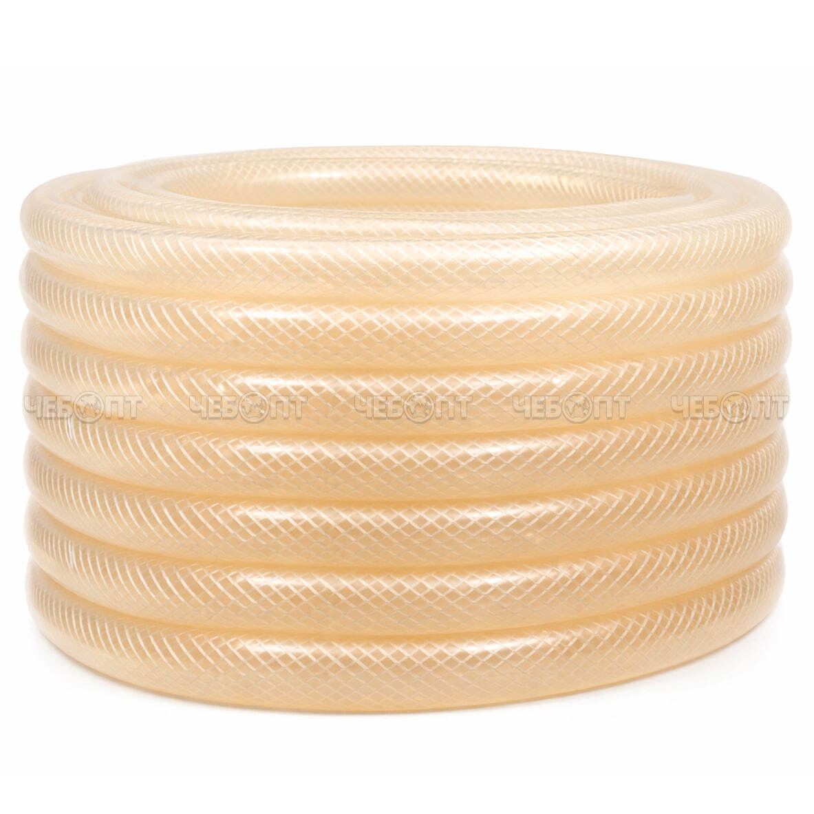 Шланг поливочный СИЛИКОН ПВХ АРМИРОВАННЫЙ ПРОЗРАЧНЫЙ d-20 мм толщ. стенки 2,5 мм 20 м [108]. ЧЕБОПТ.