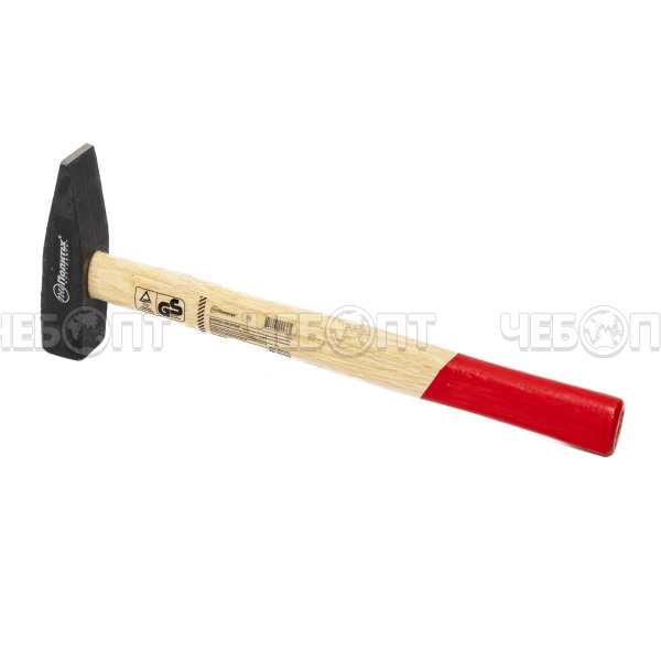 Молоток слесарный 600 г, деревянная рукоятка, квадратный боек ПОЛИТЕХ арт. 2535060 [20]. ЧЕБОПТ.