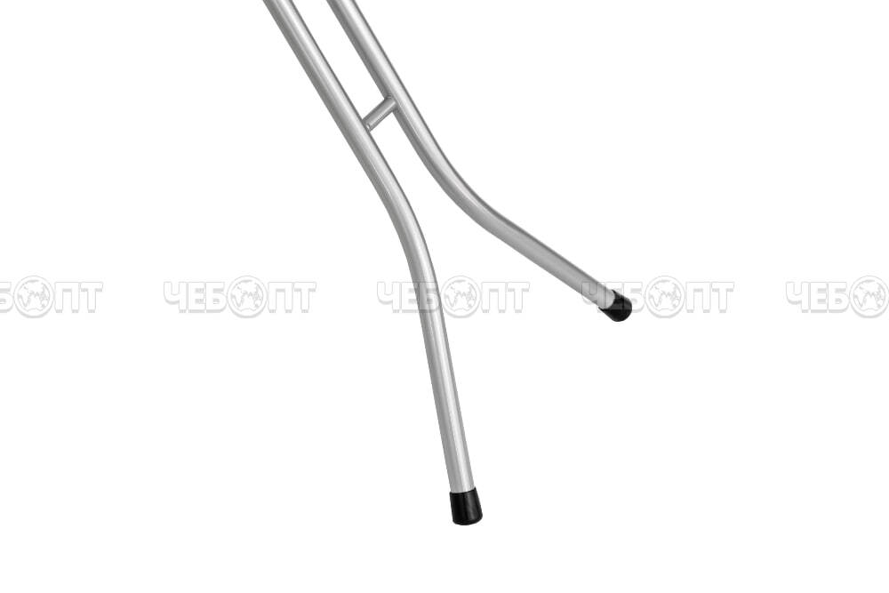 Доска гладильная PERILLA ИНДЖИ основа стола металлическая сетка (1100*330 мм) подставка под утюг, удлинитель,высота 700-900 мм арт. 223711 PERILLA [4]. ЧЕБОПТ.