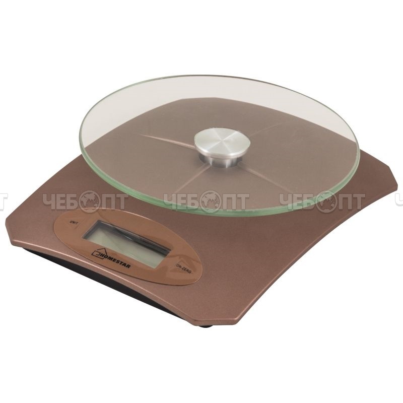 Весы настольные кухонные электронные с чашкой HOMESTAR HS-3002 до 5 кг арт. 002663 [24/6] СКРАП. ЧЕБОПТ.