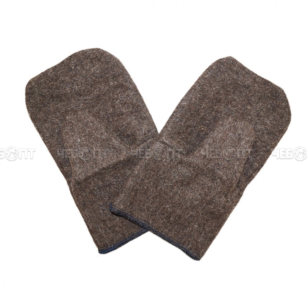 Рукавицы ЗИМНИЕ СУКОННЫЕ одинарный наладонник ГОСТ арт. С-01 [10/100] И. ЧЕБОПТ.