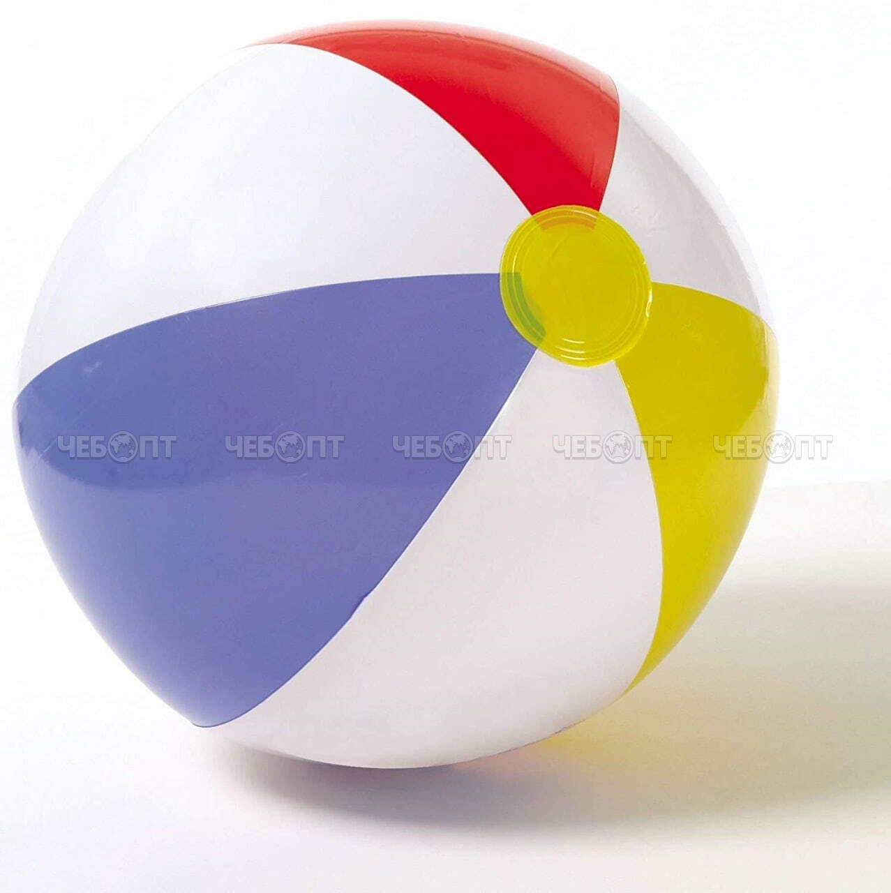 Мяч пляжный ЦВЕТНЫЕ ДОЛЬКИ d - 61 см арт. 59030 $ [36] INTEX. ЧЕБОПТ.