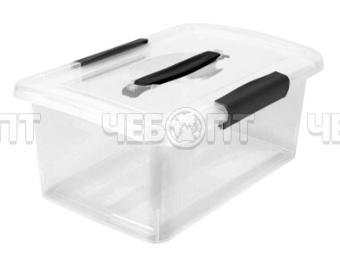 Ящик для хранения LACONIC с защелками и ручкой 9 л, 370*274*148 арт. BQ/KL2523 [6/12] ПЛАСТИК РЕПАБЛИК. ЧЕБОПТ.