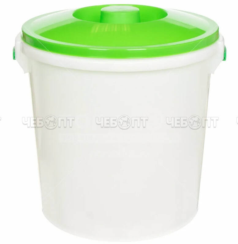 Бак пластиковый 45 л для холодных пищевых продуктов, горловина d - 405 мм, с крышкой [5] РАДИАН. ЧЕБОПТ.