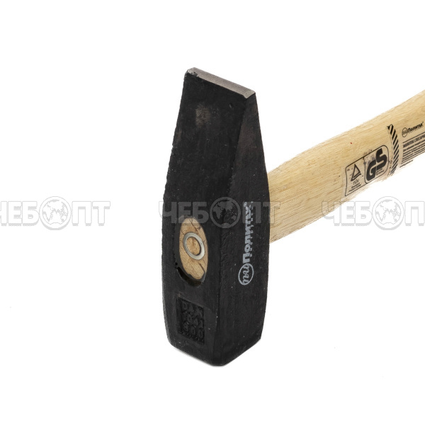 Молоток слесарный 800 г, деревянная рукоятка, квадратный боек ПОЛИТЕХ арт. 2535080 [20]. ЧЕБОПТ.