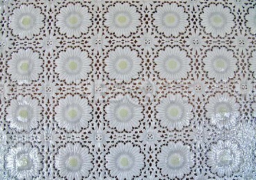 Клеенка ажурная (ширина 1,32 м, длина 22 м/п) EASY LACE Китай EL-040C[1]. ЧЕБОПТ.