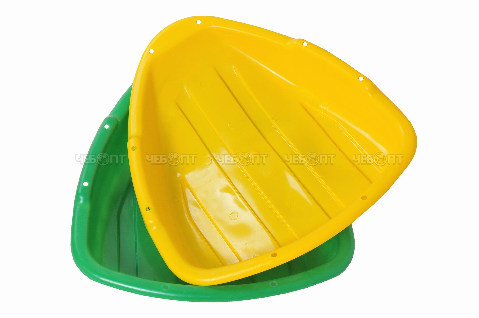 Санки - ледянки детские зимние "Ветерок" арт. Л-ТР [25]. ЧЕБОПТ.