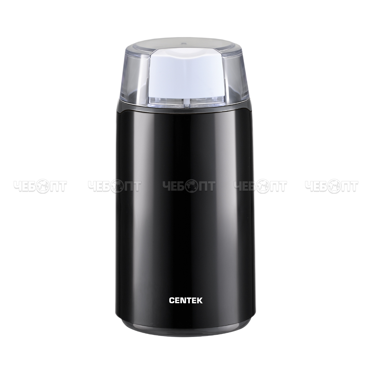 Кофемолка электрическая CENTEK CT-1360 5 чашек кофе, прозрачная крышка, 45 г, мощность 250Вт  [12]. ЧЕБОПТ.
