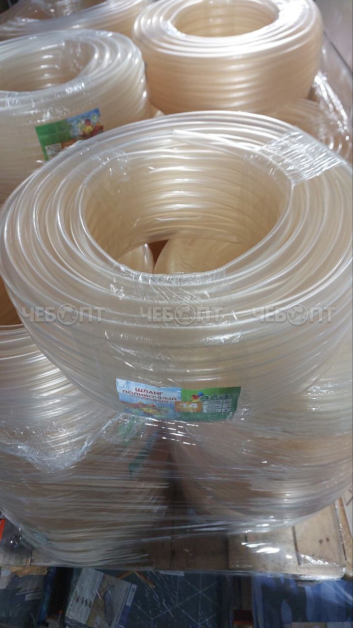 Шланг поливочный СИЛИКОН ПВХ ПИЩЕВОЙ прозрачный d-14 мм толщ. стенки 1,5 мм длина 50 м [108] . ЧЕБОПТ.
