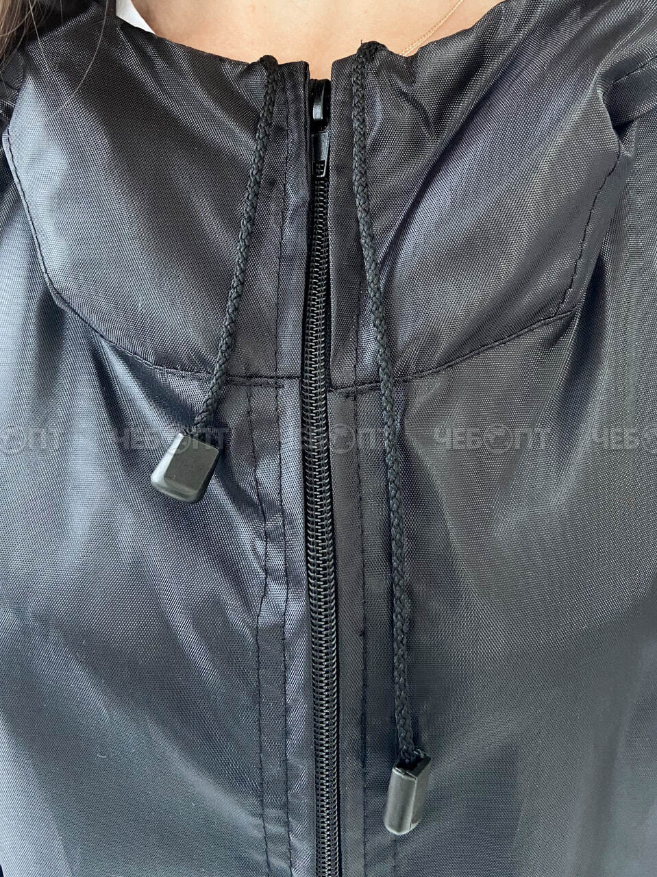 Костюм-дождевик (куртка, брюки),ЧЕБПРО,размер 44-46,100% полиэстер, Арт. ДожКостМуж/черный, МПС [15] СобПр. ЧЕБОПТ.