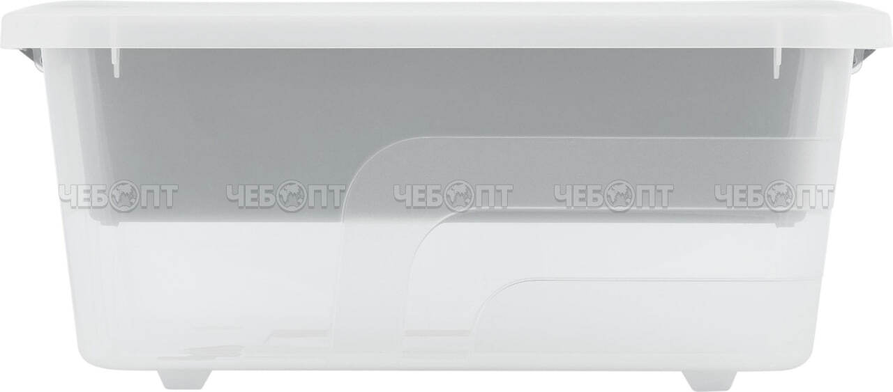 Ящик для хранения BERGEN, с ручкой, с лотком 13л арт. PT6552 [8] ПЛАСТИК РЕПАБЛИК. ЧЕБОПТ.