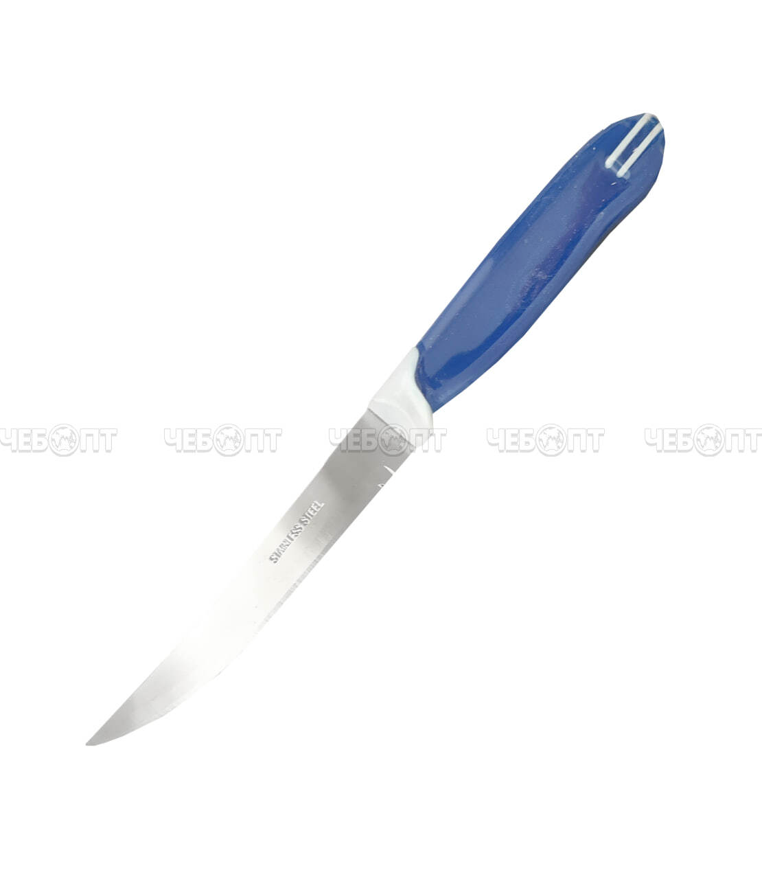 Нож кухонный для овощей 215 мм JL-1 из нержавеющей стали с пластиковой ручкой арт. 26009 $ [12/1200] GOODSEE. ЧЕБОПТ.