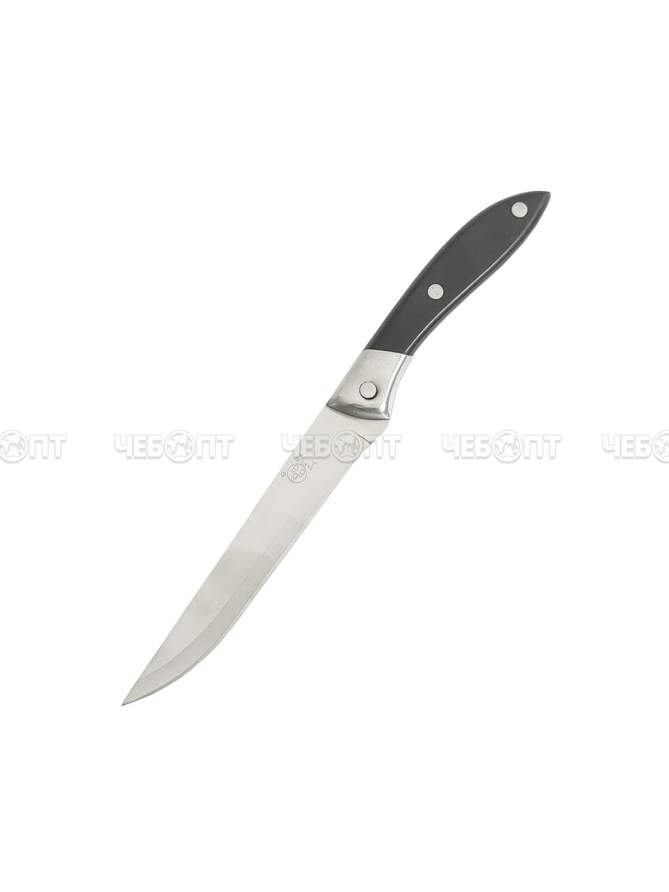 Нож кухонный универсальный 11 см 666 из нержавеющей стали с пластиковой ручкой арт. 26001 $ [250] GOODSEE. ЧЕБОПТ.
