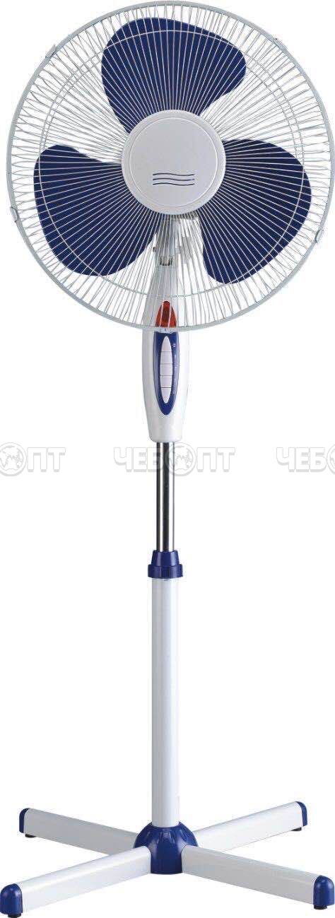 Вентилятор напольный электрический HOMEON AF-40S 3 скорости, лопасти d - 340 мм, функция поворота, мощность 40 Вт арт. 050001 $ [4]. ЧЕБОПТ.