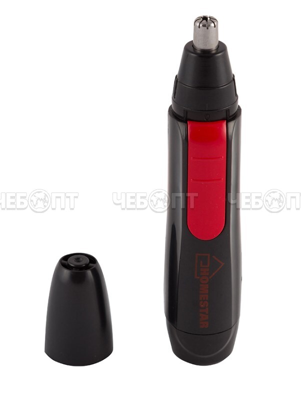 Триммер HOMESTAR HS-9013 (черный/красный) для носа и ушей, арт. 007125 [100] СКП. ЧЕБОПТ.