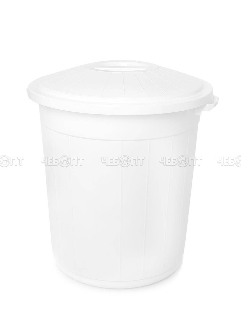 Бак пластиковый 35 л для пищевых продуктов с крышкой [10] ЧЗП. ЧЕБОПТ.