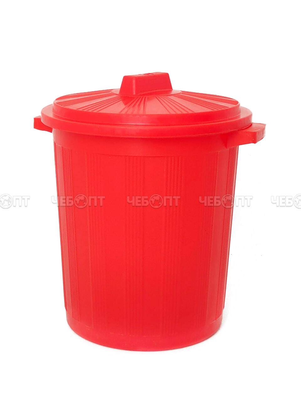 Контейнер (бак) пластиковый 50 л для пищевых продуктов с крышкой 470*440*340мм, ЦВЕТ в АССОРТИМЕНТЕ [10] ЧЗП. ЧЕБОПТ.