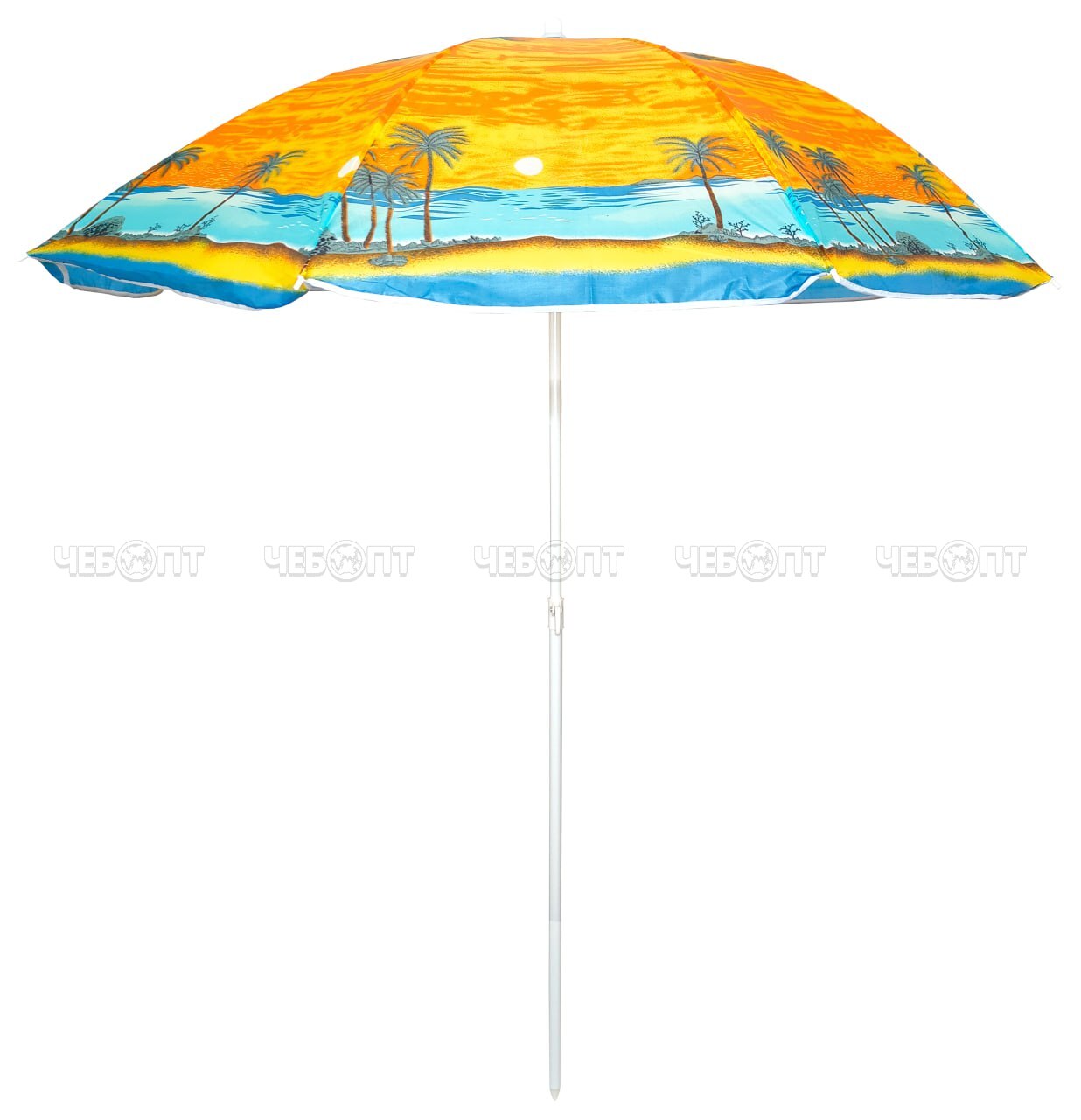Зонт пляжный складной d - 200 см арт. 290063 $ [30] GOODSEE. ЧЕБОПТ.