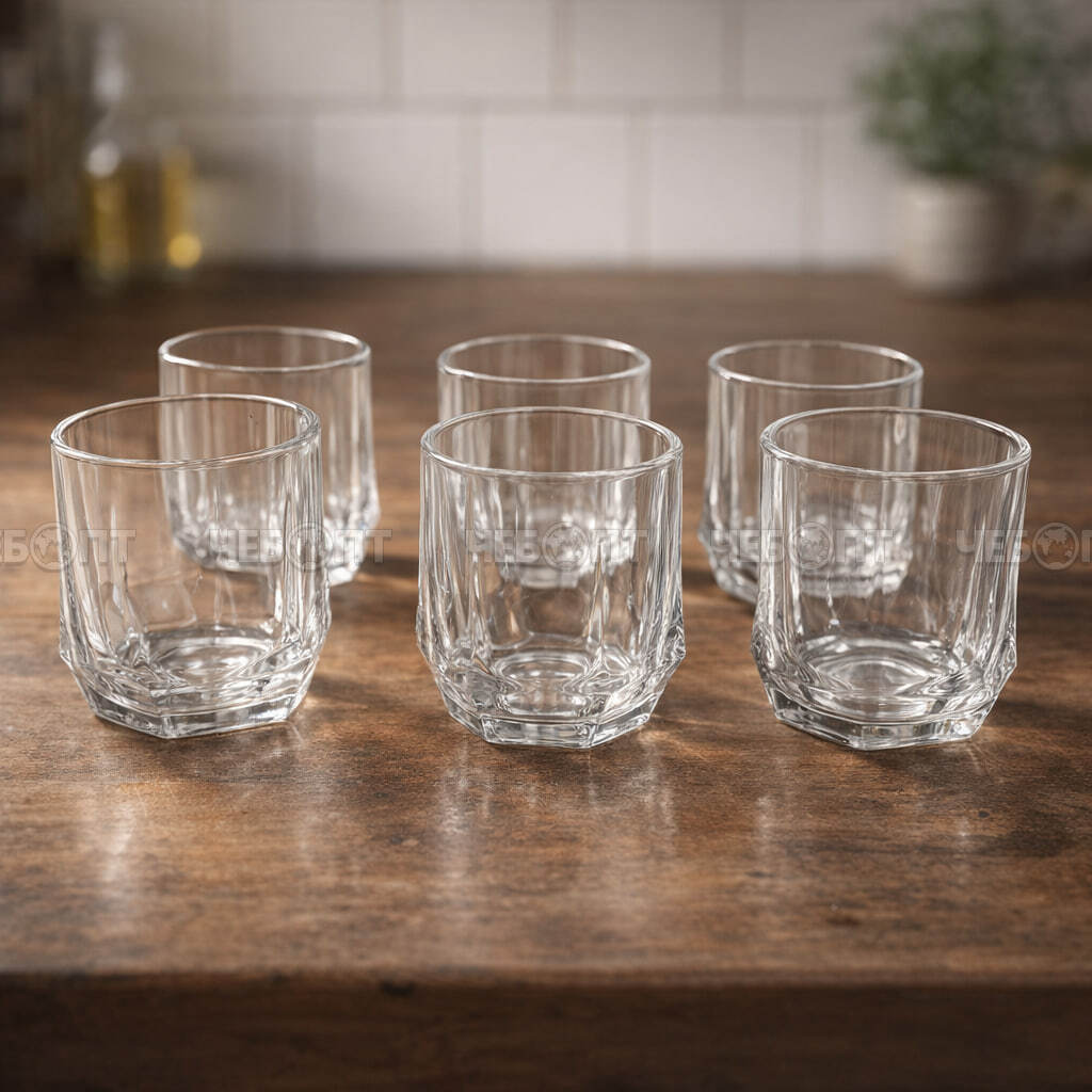Набор стаканов 6 шт 280 мл, стеклянные арт. 260178 $$ [12] GOODSEE. ЧЕБОПТ.