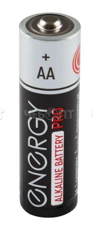 Батарейки алкалиновые ENERGY PRO  LR6/4S (АА) упаковке 4 шт арт. 104401 [15/180]. ЧЕБОПТ.