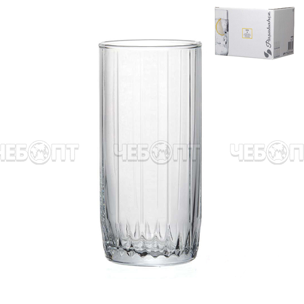 Набор стаканов 310 мл 6 шт LEIA высокие, закаленное стекло арт. 420765 [4] БОР. ЧЕБОПТ.