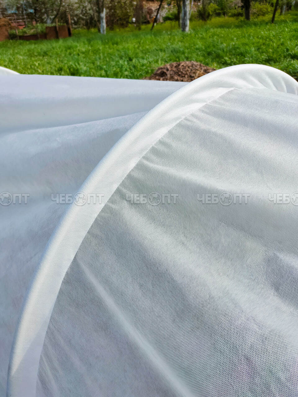 Парник садовый для дачи и огорода "ДЛЯ ДАЧИ" длина 3 м (комплект: ПВХ дуги 2м - 4шт, укрывной материал 60 гр/м2, ширина 1,6м, длина 5м) [1] МПС СобПр. ЧЕБОПТ.