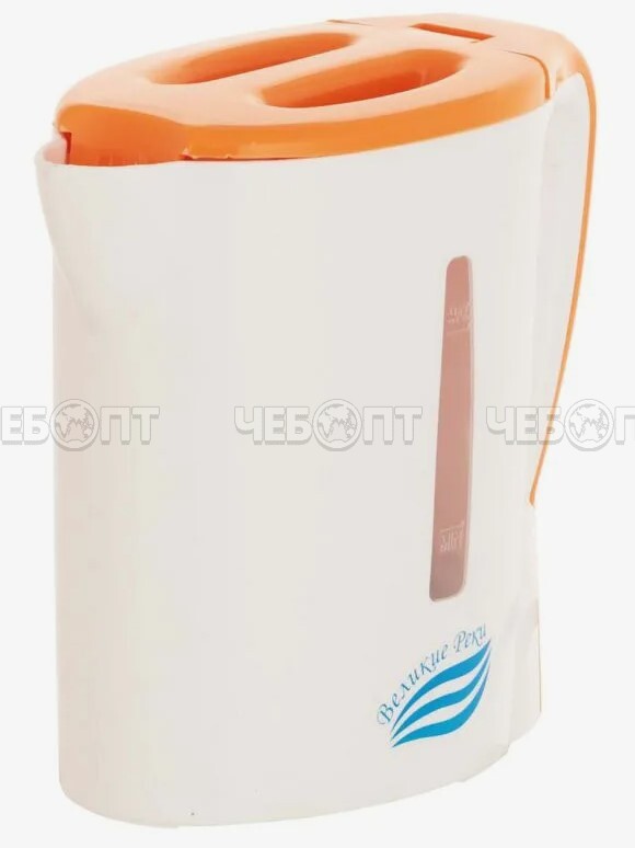 Чайник электрический ВЕЛИКИЕ РЕКИ МАЯ-1 пластиковый, объем 0,5 л мощн. 500 Вт [12]. ЧЕБОПТ.