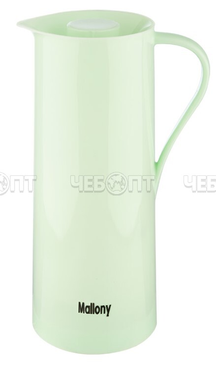 Термос-чайник 1 л MALLONY SKANDI пластиковый корпус, стеклянная колба, ручка на корпусе арт. 106051 [12] СКП. ЧЕБОПТ.