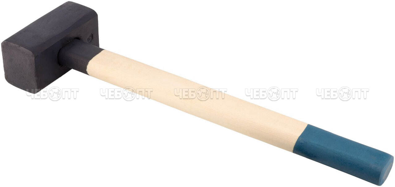 Кувалда кованая (литая) деревянная ручка 1,5 кг [1] . ЧЕБОПТ.