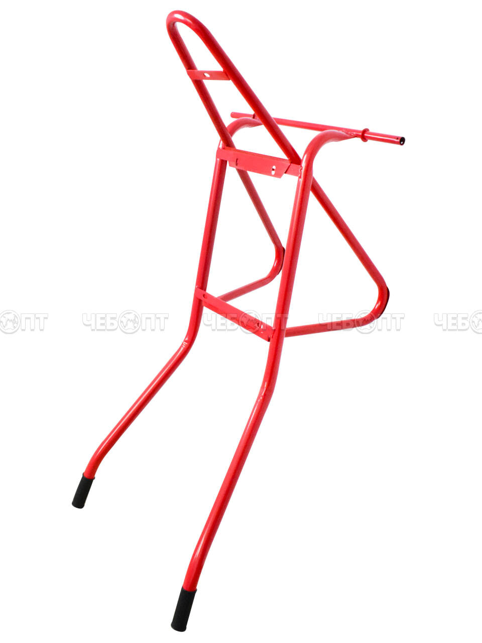 Тачка строительная 2-Х КОЛЕСНАЯ УСИЛЕННАЯ (груз. 200кг,корыто оцинк. 0,7мм,v100л,колесо пневм. 3.25-8*20мм) арт. WВ6431 $ [1] Богатый урожай КРАСНЫЙ. ЧЕБОПТ.