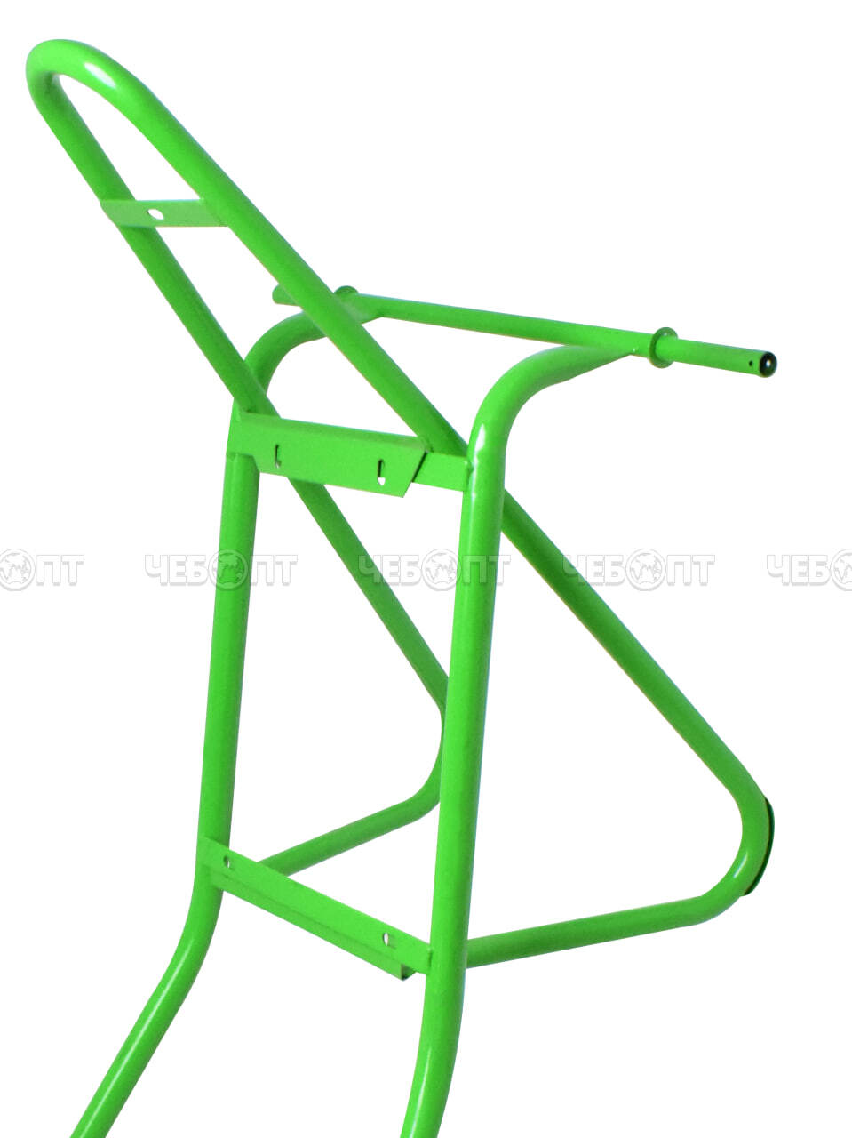 Тачка строительная 2-Х КОЛЕСНАЯ УСИЛЕННАЯ (груз. 200кг,корыто оцинк. 0,7мм,v120л,колесо пневм.3.25-8*20мм)арт.WB6431-120L $ [1]Богатый урожай ЗЕЛЕНЫЙ. ЧЕБОПТ.