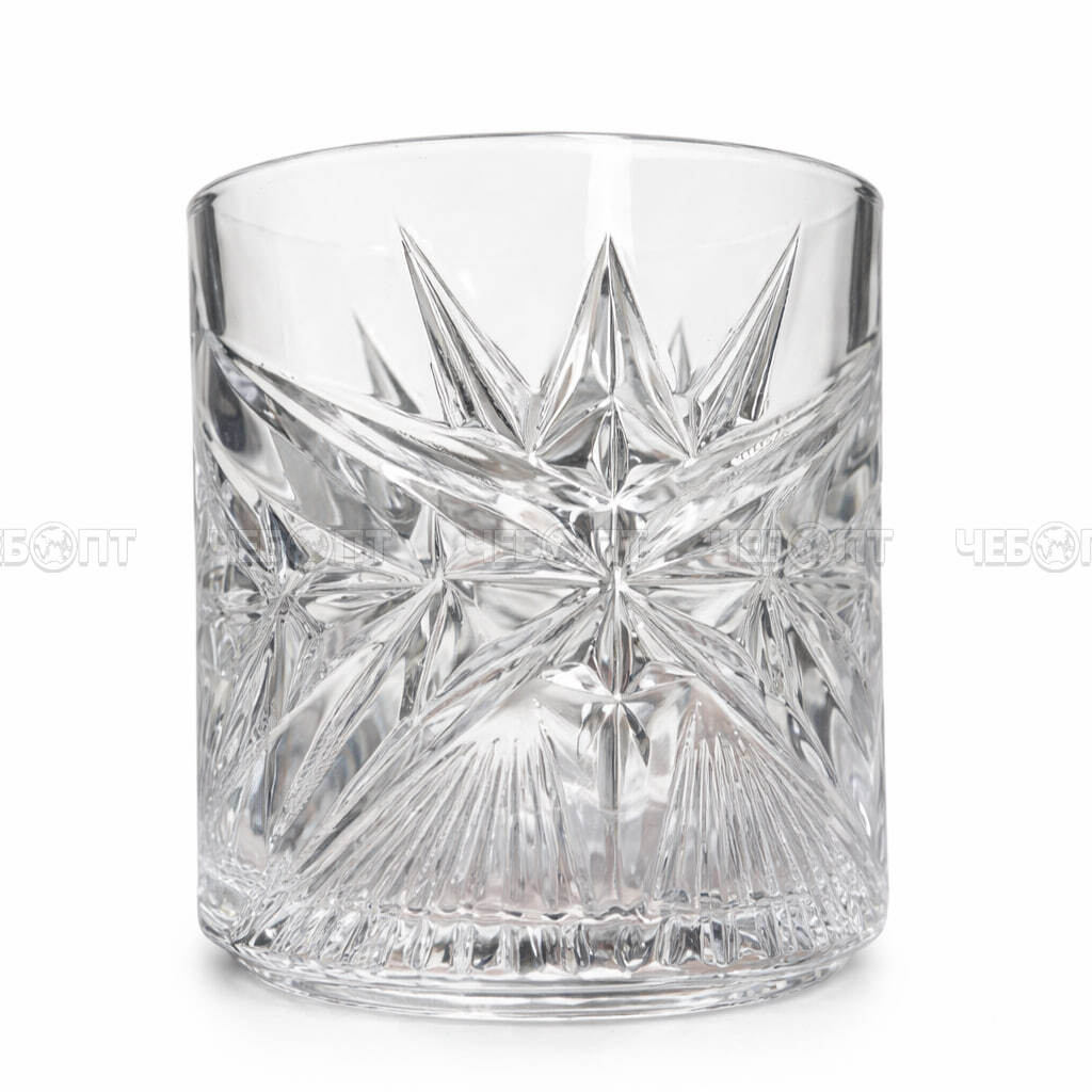 Стакан стеклянный 340 мл STAR арт. 260280 $ [6/48] GOODSEE. ЧЕБОПТ.