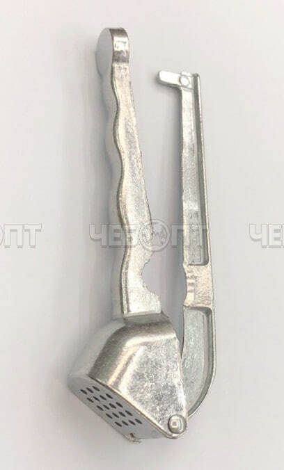 Пресс для чеснока (чеснокодавка) 15*4 см металлический арт. KT1312, 260116 $ [144] GOODSEE. ЧЕБОПТ.