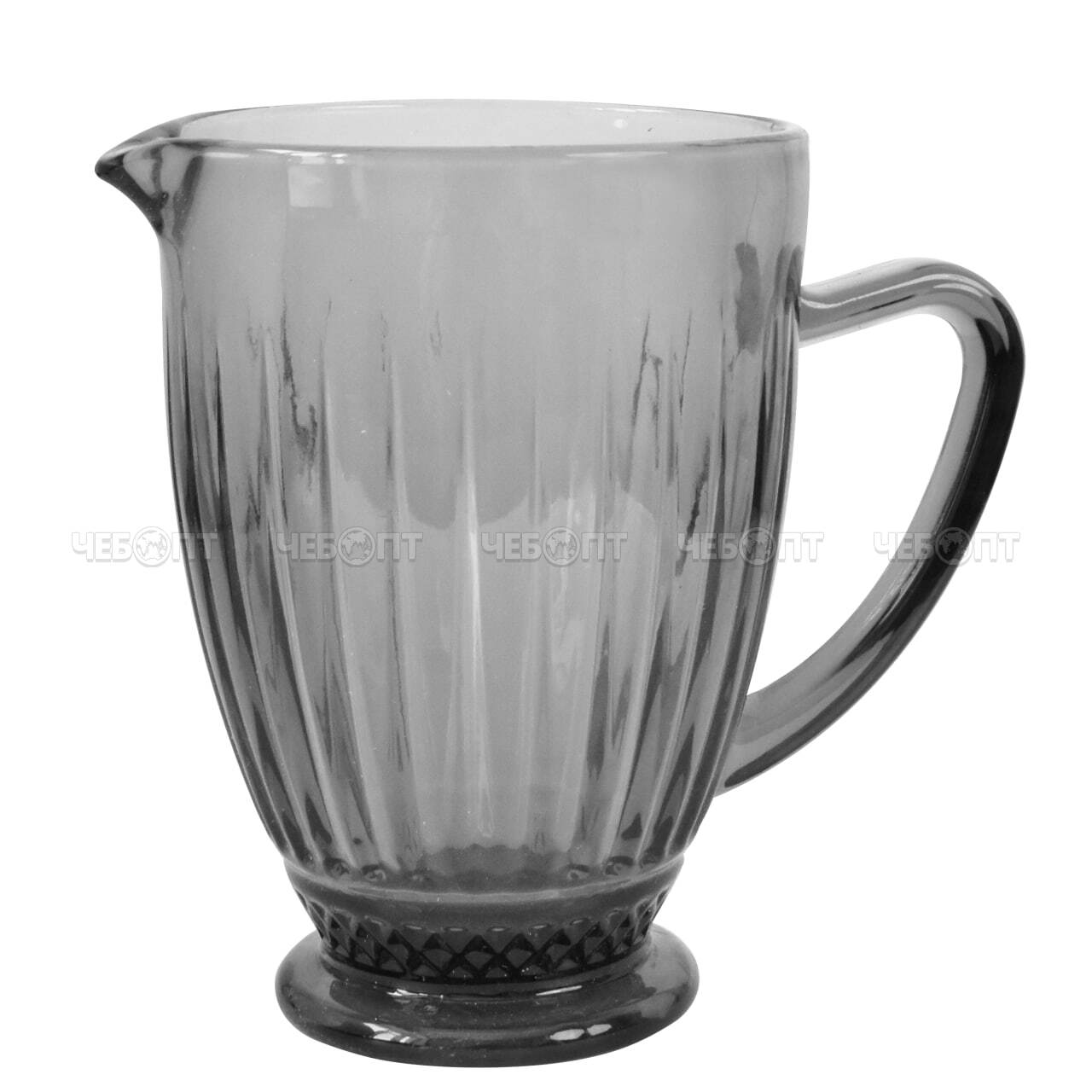 Кувшин 1100 мл LEFARD упрочненное стекло, серый арт. 300568-GRAY $ [12] GOODSEE. ЧЕБОПТ.