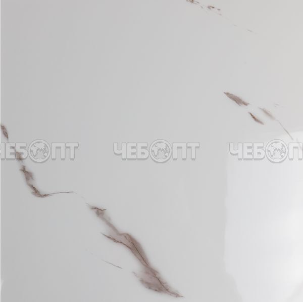 Панель Super Stick Modern самоклеящаяся 30х30 Мрамор БЕЛЫЙ ГЛЯНЕЦ 3 мм арт. FC7009 [10]. ЧЕБОПТ.