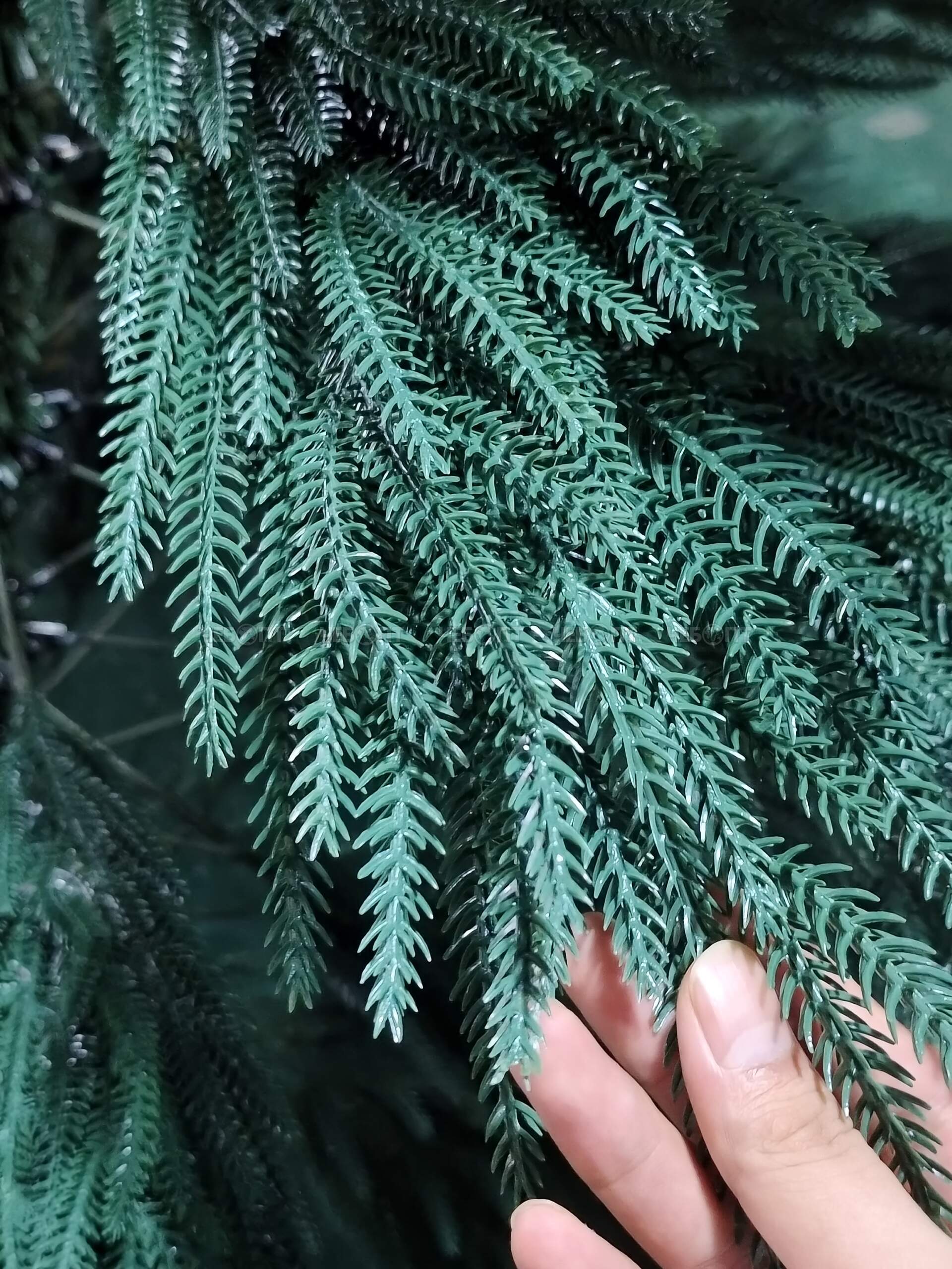 Елка (Ель) новогодняя искусственная NATURAL литая h - 180 см, 416 веток РЕ, арт. 300581 $ [1] GOODSEE. ЧЕБОПТ.