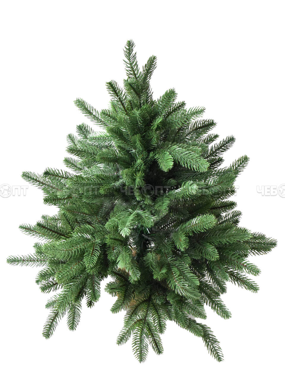 Елка (Ель) новогодняя искусственная ЛИТАЯ h - 60 см, 72 ветки РЕ, арт. 300585 $ [16] GOODSEE. ЧЕБОПТ.