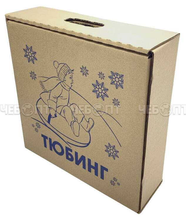 Санки-ватрушка (тюбинг) СКОЛЬЗЯШИ ОГНЕННЫЕ ТИГРЫ на молнии D-1,0м С РИС (верхБАНЕР+низТЕНТПВХ 550 гр/кв.м, усилен камера) ДО 95 кг [1] МПС СобПр. ЧЕБОПТ.