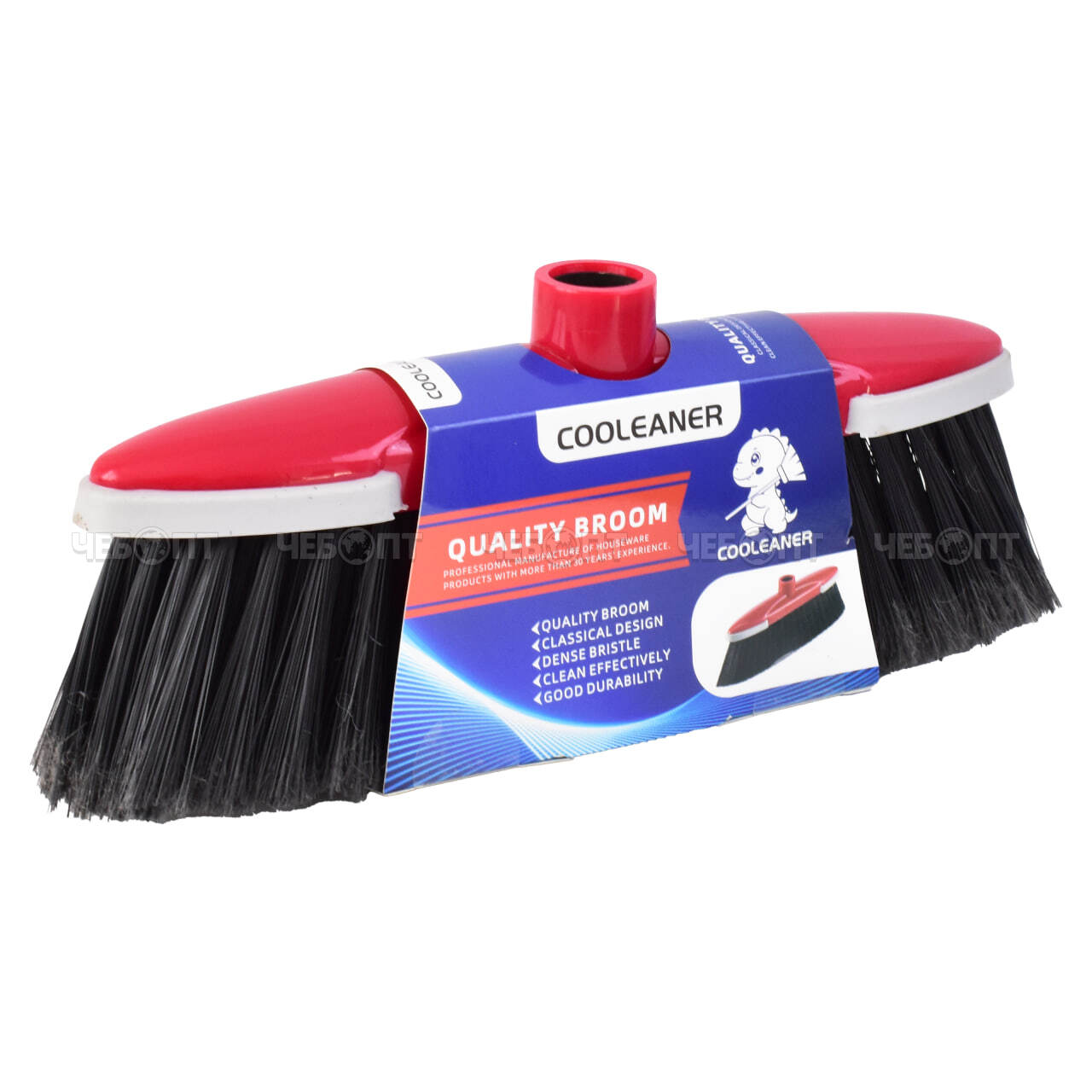 Щетка для уборки COOLEANER пластиковая колодка 27 см арт. 300633 $ [48] GOODSEE. ЧЕБОПТ.