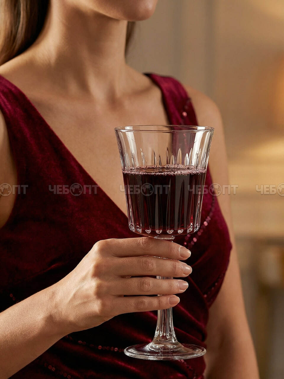 Бокал для вина 280 мл MELODIA арт. 300660 $ [6/48] GOODSEE. ЧЕБОПТ.