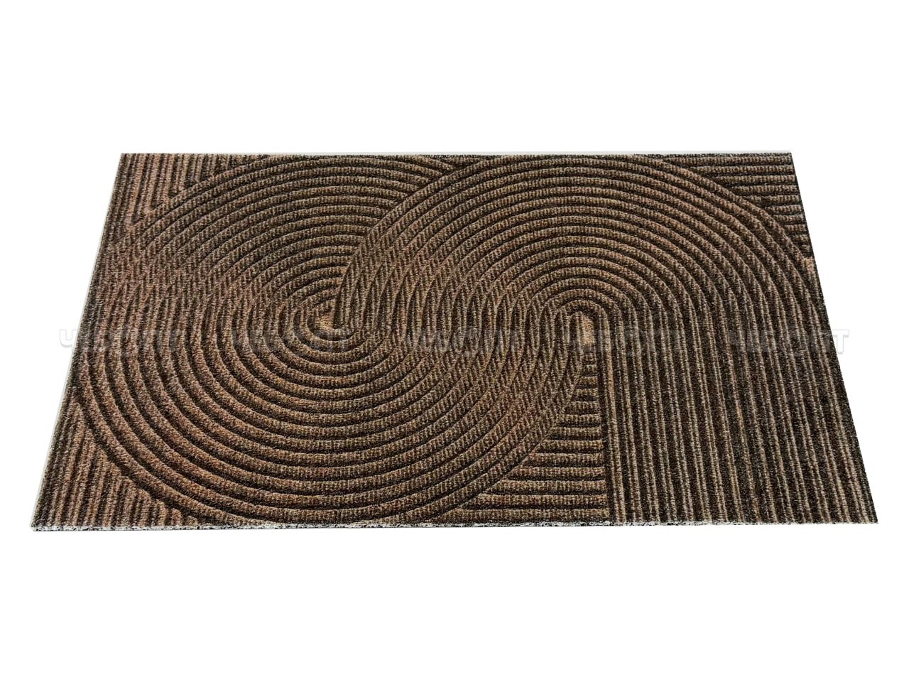 Коврик придверный грязесборный с ПВХ волокнами, резиновая основа, 3Д рисунок 500*800 мм, цвет КОРИЧНЕВЫЙ арт. 300300/2 $ [15] GOODSEE. ЧЕБОПТ.