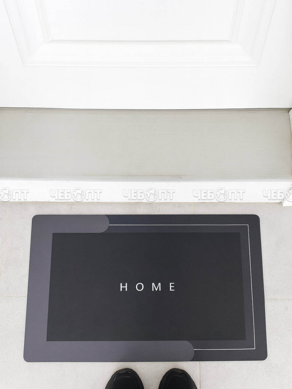 Коврик придверный диатомитовый (быстросохнущий) HOME ПРЯМОУГОЛЬНЫЙ, 500*800*2,5 мм арт. 300528-YM517 $ [30] GOODSEE. ЧЕБОПТ.