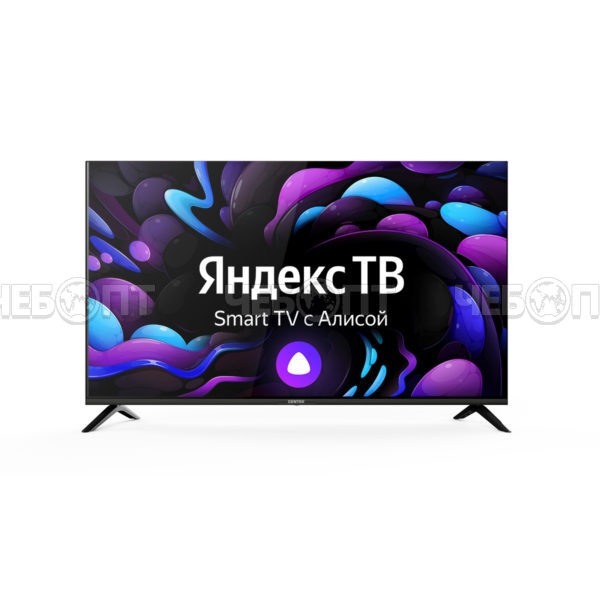 Телевизор Centek CT-8750 SMART, 4K UltraHD, Wi-Fi, Bluetooth, HDMIx3,USBx2,DVB/T2 Яндекс ТB, диагональ 50 дюйма [1]. ЧЕБОПТ.