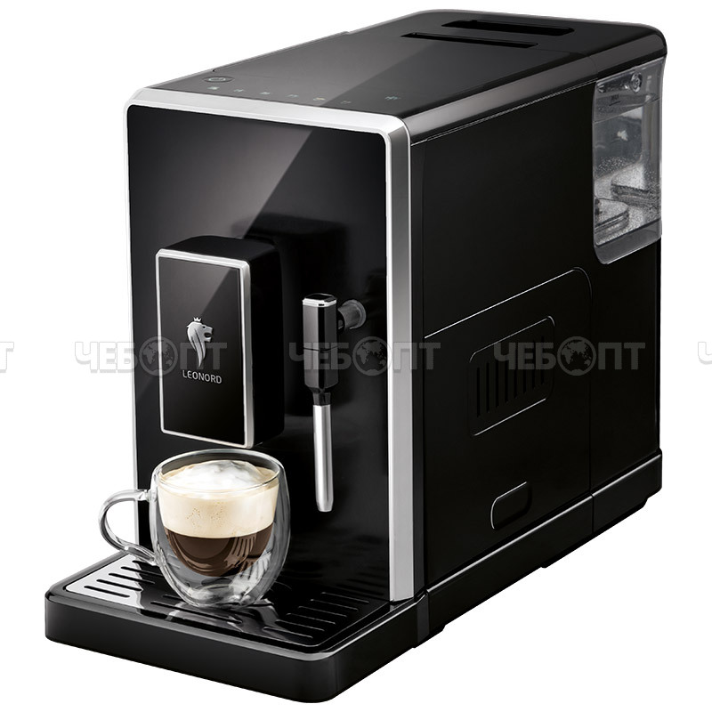 Кофеварка электрическая LEONORD LE-1750, автом. 5 автом. прог., V-1,5 л. мощность 1350 Вт арт. 107964 [8] СКП. ЧЕБОПТ.