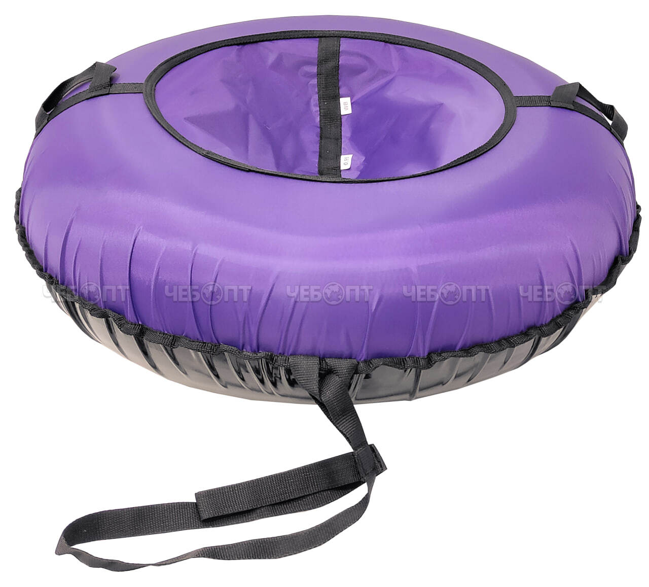 Санки-ватрушка (тюбинг) ПОКАТУШКИ ОДНОТОННЫЕ ФИОЛЕТОВЫЙ на молнии D-1,0м(верх-OXFORD, низ-ТЕНТ 550гр/м2, ус.камера)ДО 95кг, ИНД.КОРОБКА[1/5/180] СобПр. ЧЕБОПТ.