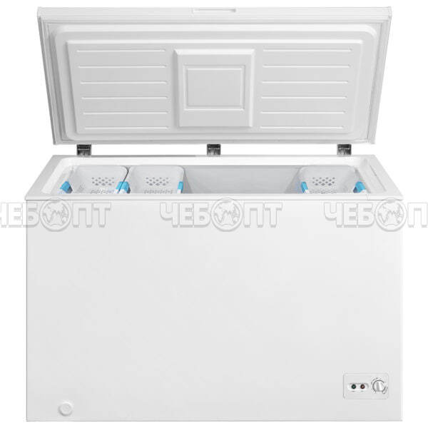 Морозильный ларь CENTEK CT-1790 1255*745*825 мм, 3 корзины, объем 368 л, мощность 255 Вт [1]. ЧЕБОПТ.
