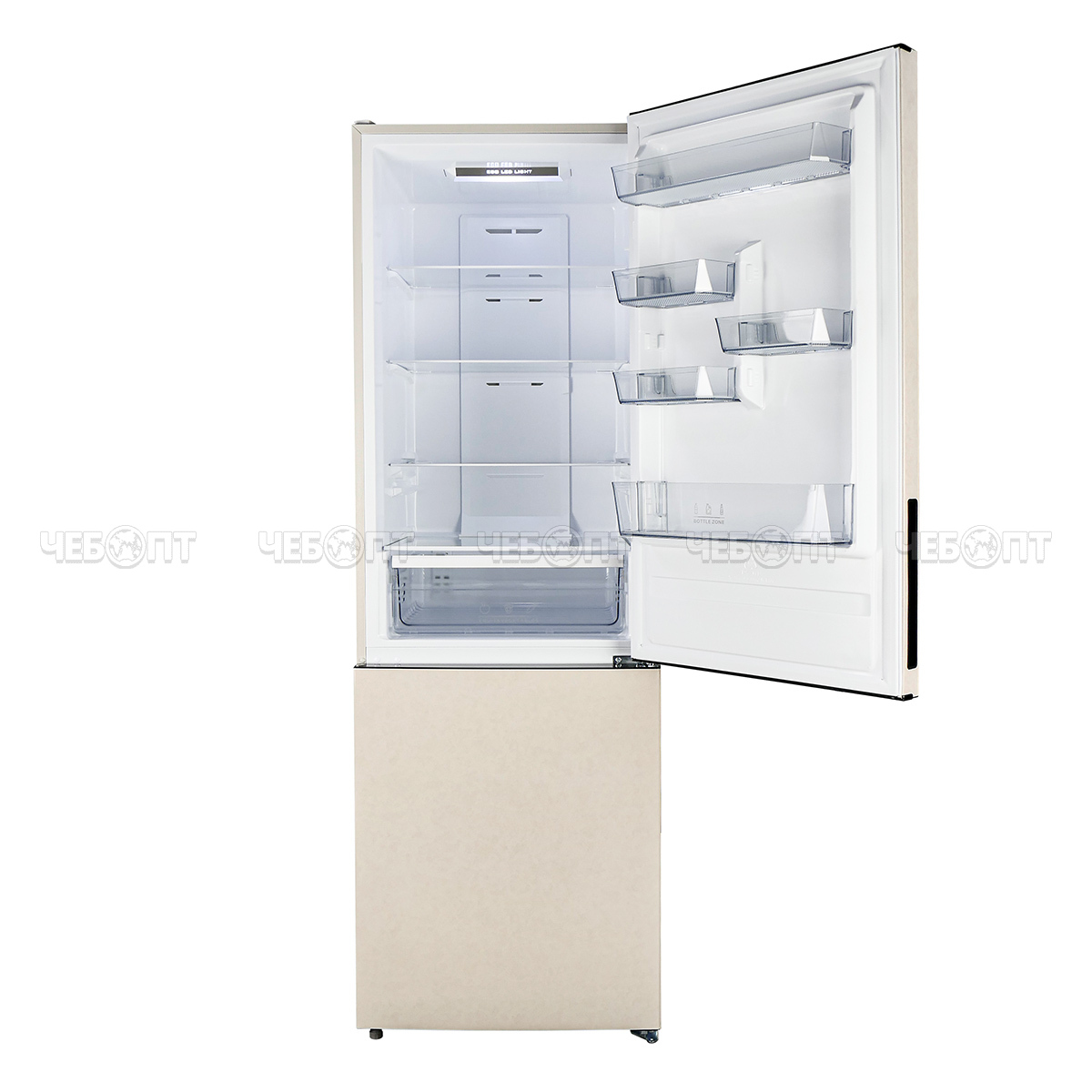 Холодильник CENTEK CT-1722 BEIGE MULTI NF объем 318 л (88л, 230л) 595*630*1880 мм, класс А+, мощность 100 Вт, арт. СТ-1722 Beige [1]. ЧЕБОПТ.